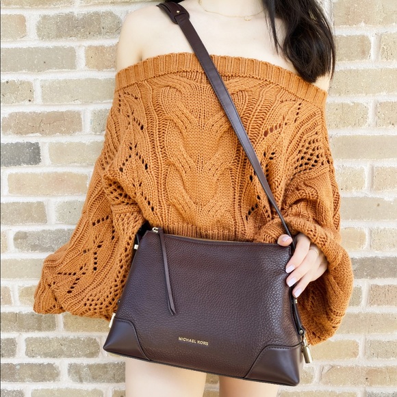 NWT Michael Kors Crosby Crossbody - Picture 3 of 3